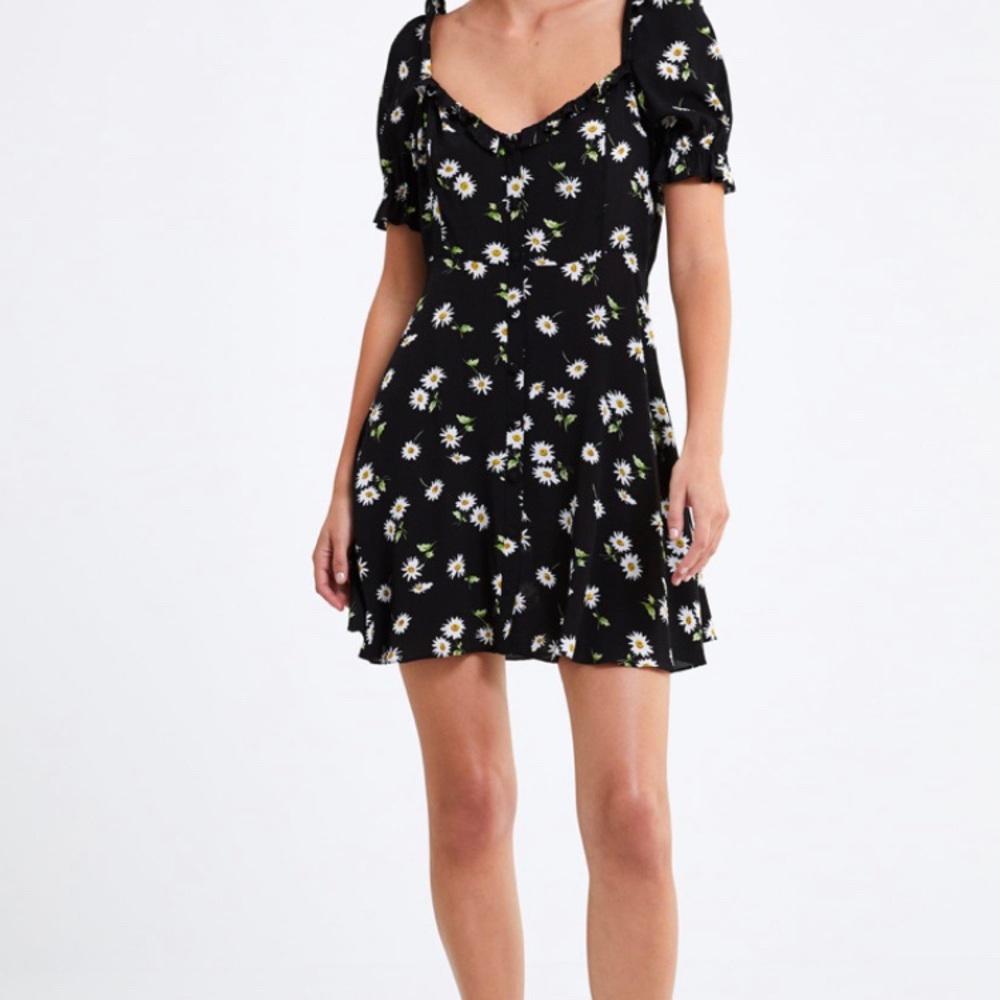Zara Daisy Print Dress